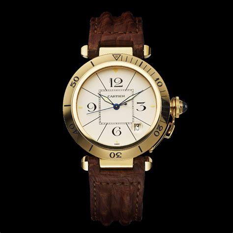 cartier pasha fuseau|pasha de cartier leather watch.